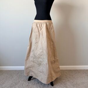 Jessica London Beige Maxi Skirt